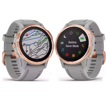 Nye 20mm smart watch Quick Release Stropp for Garmin Fenix 6S 6SPro 5S Pluss Silikon Stropp Sport vannsikre Tilbehør Correa