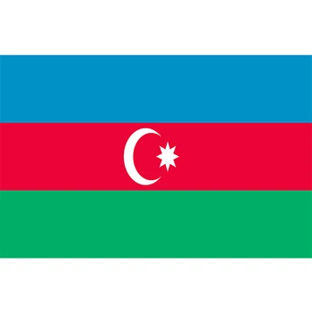 Aserbajdsjan Flagg Yehoy hengende 90*150cm Til Pynt