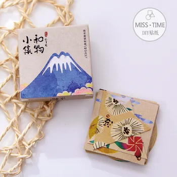 Nyhet Japansk Stil, Dekorative Klistremerke Sett Dagbok Album Etikett Klistremerke DIY Scrapbooking Skrivesaker Klistremerker Escolar