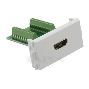 HDMI multimedia kontakt med skru-tilkobling