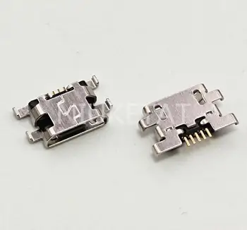 100pcs Micro USB 5Pin Kontakt omvendt socket Data-lading port halen plugg For Gionee GN5005 youmi 4S mobiltelefon Mini