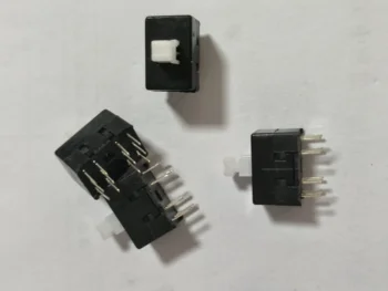 10PCS Mikser self-låsing bryter som er 8,5 mm*13 mm-tasten slå 12 Pin-liten