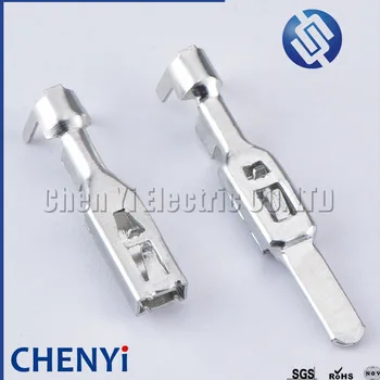 50 Stk 2,8 mm-serien pins H62 messing hermetiske Ledninger kobber terminaler For Bilindustrien kontakt DJ615A-2.8×0,8 A 50290937 09441391