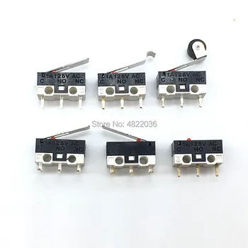 10pcs Begrenset Bytte Mini Micro Switch 1A 125VAC Musen Slå 3 Pinner