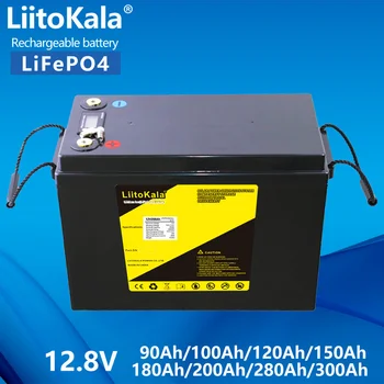 LiitoKala 12V 12.8 V 100Ah 120 ah 150Ah 180Ah 200Ah 280Ah 300Ah LiFePO4-Batteriet For BOBIL-og Campingvogner, Golf Cart Off-Road Off-grid