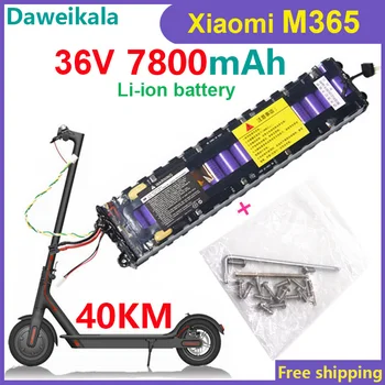 Original Scooter 36V 7800mAh Batteri Egnet for Xiaomi M356 Pro Dedikert Batteri Litium-ion-Batteri Sykling for 40km
