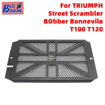 For Triumph Bonneville T100 T120 Bobber Street Scrambler Tilbehør Motorsykkel Grillen Vakt Grill Dekke Protector