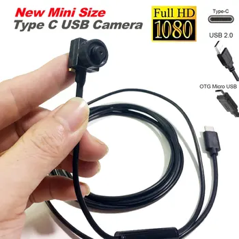 15*15 mm Mini-Størrelse-Type C-USB-Kamera 1080P Micro USB OTG-Kameraet, Lyd CCTV Kamera For Android Mobiltelefoner Sikkerhet videokamera