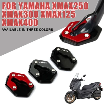 For YAMAHA Xmax300 X Maks 300 XMAX250 XMAX 250 125 400 Motorsykkel Side Står Enlarger Plate Støtten Extension Pad Støtte Deler