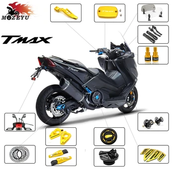 For YAMAHA T-MAX tmax 500/530 T-MAX 530 SX/DX 2001-2019 CNC Motorsykkel Handbar Brems, clutch hendelen T-MAKS 500 530 Motor oljetank