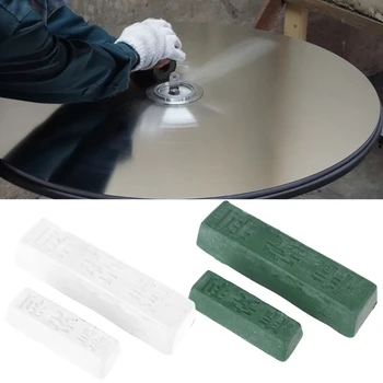 Hvit Grønn Poleringspasta Alumina Fint Slipemiddel Buff Polering Sammensatte Metall