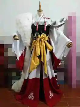 Nye Anime Inuyasha Sesshoumaru Cosplay Kostyme For Halloween Karneval Arthur Curry Fancy Kimono Store Halen Skreddersydde