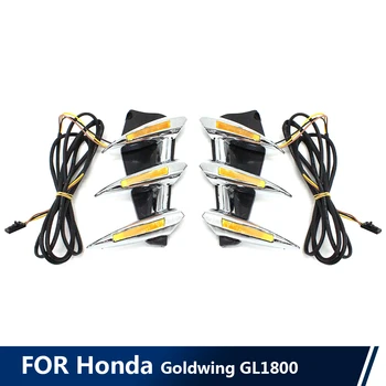 Motorsykkel Foran Fender Trim Kjører Bremselys For Honda Goldwing GL1800 Gold wing GL 1800 2001-2011