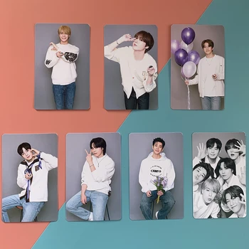 7Pcs/Set KPOP Photocards 7Pxs/Set ASTRO Album LOMO Kort Postkort Cha EunWoo Månen Bin Fans Samling Gave