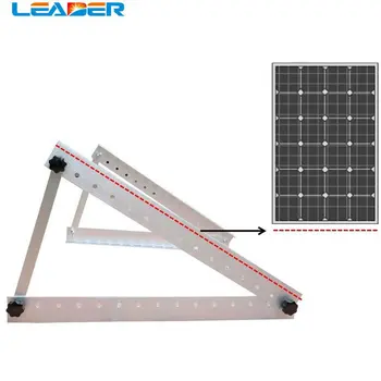 LEDER SOLAR 556/712/1040 for 100W Å 300W Solar Panel Justerbar Triangel Aluminium Solcellepanel Tak Monteringsbraketten