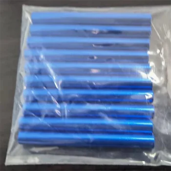 10pcs/mye dyp blå aluminium Kolonne Stenger standoff spacer m3x10/15/20/25/30/35/40/45/50/55/60/65/70/75/80/85/90/95/100