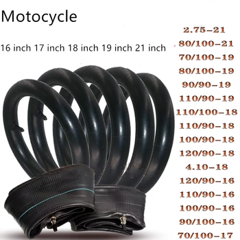Off-road motorsykkel street car sportsbil 14-15-16-17-18-19-21 tommer foran og bak indre dekk indre dekk indre belte