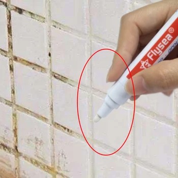 Bad Fylling Porselen Vanntett Mugg Bevis Cleaner Agenter Maling Pen Farge Penn Hvite Fliser Refill Fugemasse Pen Tile Gap Reparasjon