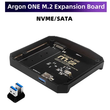 Argon ETT M. 2 Ekspansjon Styret USB 3.0 til M. 2 SATA NVME SSD-Adapter for Raspberry Pi 4 Modell B Valgfritt 128 512 GB 1 TB 2280 SSD