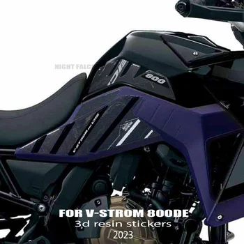 For Suzuki V-STROM 800DE V-Strom 800 DE 2023 Motorsykkel 3D Epoxy Resin Klistremerke beskyttelse merket klistremerker kit