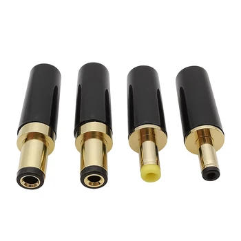 1Pcs 3,5 x 1,35 mm/4.0 x 1,7 mm/5,5 x 2,1 mm/5,5 x 2,5 mm gullbelagt DC Power Plug Connector DC-Mannlige Jack Adapter for Sveising Linje