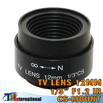 12mm CS Objektiv CCTV-TV Objektiv F1.2 1/3