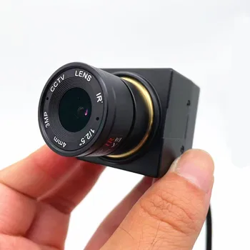 StarLight CMOS IMX462 Sensor FHD 2MP 1080P Mini-USB-BOKSEN Kamera Med 4 MM Manuell Fokus Linse