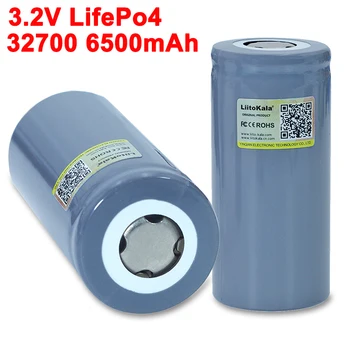 2023 LiitoKala 32700 LiFePO4 3.2 V 6500mah 35A kontinuerlig utslipp 55A Høy effekt For skrutrekker batteri Elektrisk Sykkel drevet