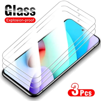 3Pcs Full Dekning Rustning For Xiaomi Redmi 10 9 9A 9C 9T Beskyttende Glass På Xiomi Røde mi 10 A9 C9 T9 Redmi10 Glass-Skjermen Protector