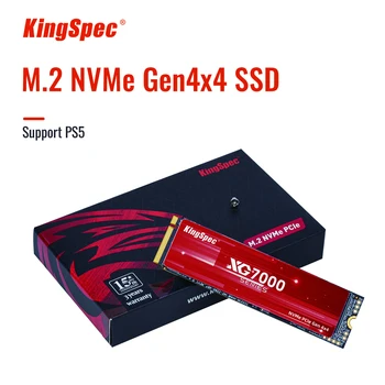 KingSpec 512 gb SSD-harddisker på 1 tb og 2 TB M2 NVME Harddisk 4t M 2 PCIe-Gen4 Interne Harddisken 2280 M. 2 PCIe 4.0 X4 HDD NMVE Ssd Hd for PS5 Laptop