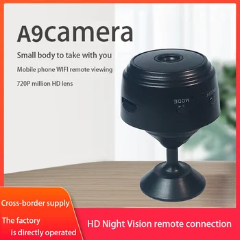 A9 Wi-Fi Mini Kamera Trådløs Video Recorder Sikkerhet Overvåking Smart Home