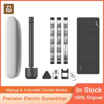 Xiaomi Mini Presisjon Elektrisk Skrutrekker Sett Batteridrevet Skrutrekker med Oppladbare LED-Lys DIY Reparasjon Verktøyet Wowstick 1F Pro