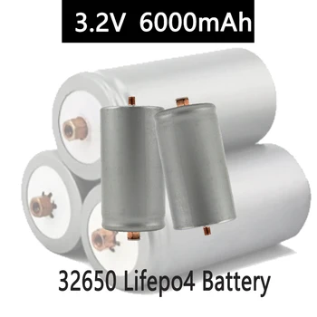 Lifepo4 32650 3.2 V 6000 mah-Maks 5C Utslipp Med Skruen Blotter for DIY E-Bike E Scooter Batteri