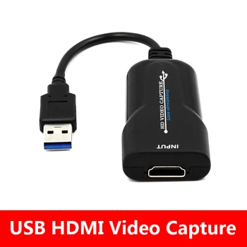 USB til HDMI-1080P30Hz Video Capture-HDMI-til-USB Video Capture-Kort for Ps4 Spill Konsert, Show Osv,direktesending
