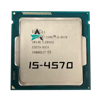 Brukes Core i5 4570 prosessor Quad-Core 3.2 GHz LGA 1150 skrivebordet cpu I5 4570 Gratis Frakt