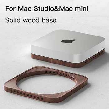 Parkett bordlader til Apple Mac Mini Mac Studio Støvtett Holderen Kjøling Varme Mount macmini pidestall rack vugge Tilbehør