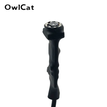 OwlCat Små Koaksial Overvåking AHD Kamera CCTV 720P og 1080P HD MINI Objektiv 3.6 mm Med BNC Video RCA Audio MIC-Kontakt