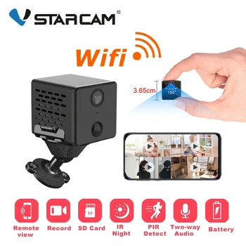 Vstarcam CB71 1080P Mini Wi-fi Kamera Oppladbart Batteri 1500mAh DV IP-Kamera Lavt strømforbruk PIR Kroppen Oppdage Alarm