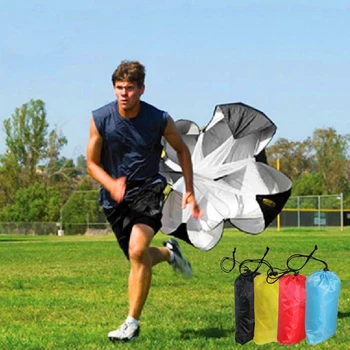 Speed Trening Kjører Dra Fallskjerm Fotball Trening Fitness Utstyr Hastighet Dra Sjakten Fysisk Trening Utstyr